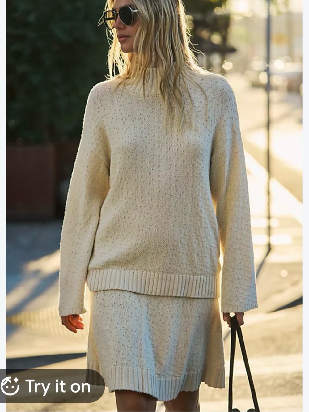 NWOT Free-est Asher Sweater Set Combo